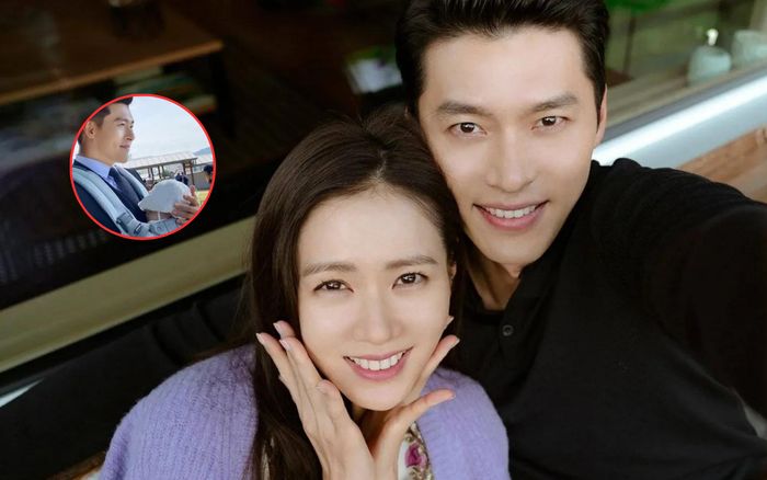 Xôn xao ảnh Hyun Bin phụ vợ chăm con cực khéo, Son Ye Jin đúng là có số hưởng