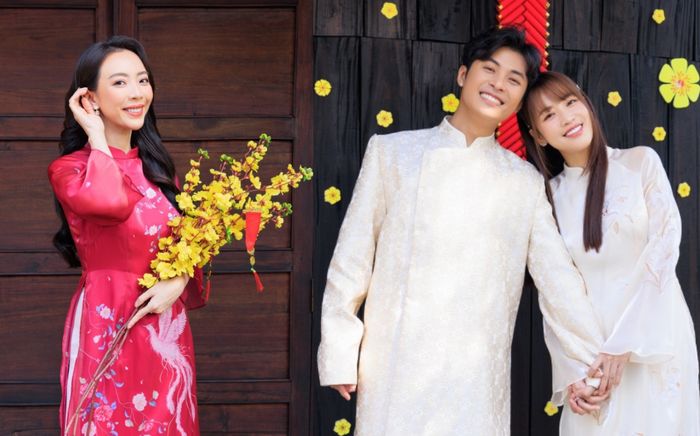 Vợ chồng son Puka - Gin Tuấn Kiệt đóng phim Tết 2024 do Thu Trang sản xuất