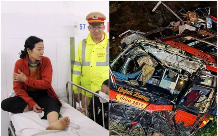 Lời kể nạn nhân vụ xe khách lao xuống vực cao tốc Sơn La - Túy Loan: Đứt ruột tiếng kêu 'bà ơi, cứu cháu'