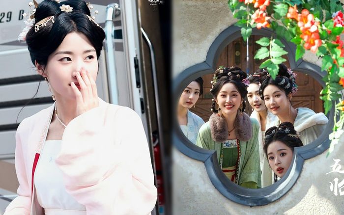 Vu Chính hé lộ ảnh dàn nữ phụ Ngũ Phúc Lâm Môn, dân tình lo lắng cho Lư Dục Hiểu