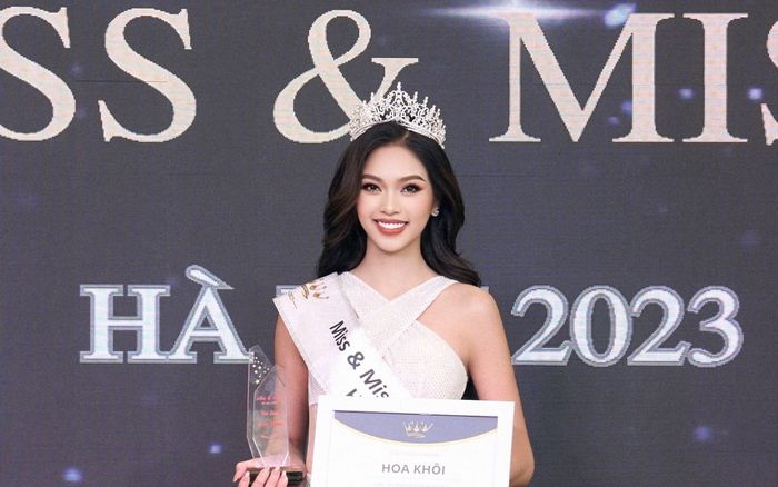 Nhan sắc của tân Hoa khôi Hà Nội 2023 Nguyễn Thảo Liên