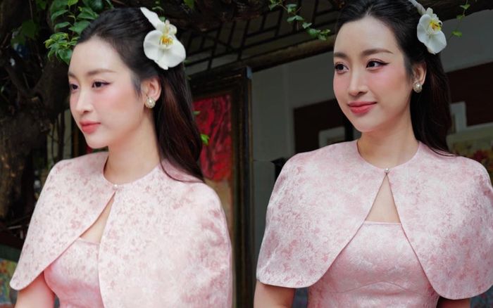 Đỗ Mỹ Linh lên đồ đón Tết, visual mẹ bỉm sang chảnh nhất nhì Vbiz khiến dân tình xuýt xoa