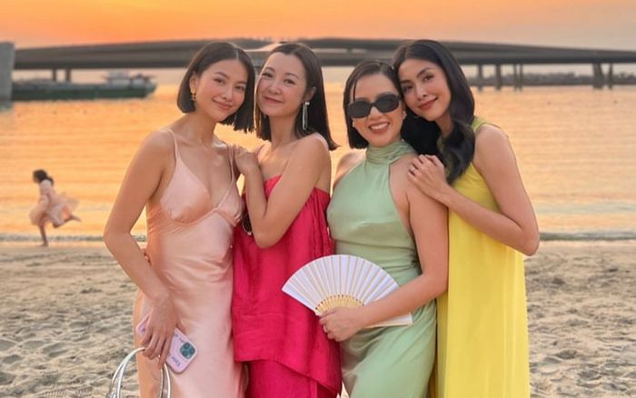 Tăng Thanh Hà 'đọ sắc' với một nàng hậu quốc tế, nhan sắc 'đánh bật' đàn em