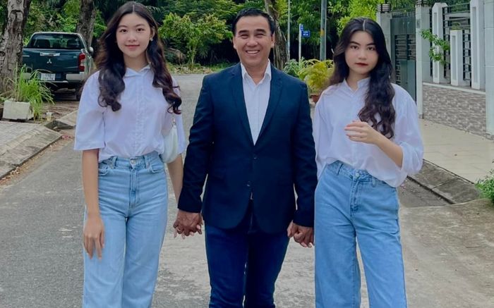 MC Quyền Linh 'gây sốt' khi bắt trend nhảy múa cạnh hai 'ái nữ', thu về hàng triệu lượt xem