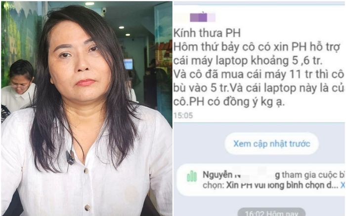 Cô giáo xin phụ huynh hỗ trợ mua laptop: Tôi sẽ lấy lại danh dự cho bản thân