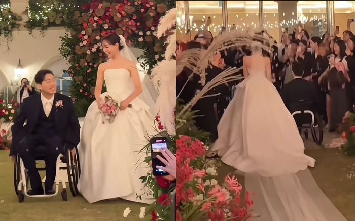 Nữ ca sĩ nổi tiếng đám cưới cùng bạn trai khuyết tật, tình yêu khiến nhiều người xúc động