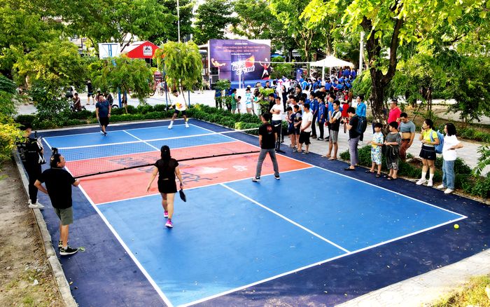 Không gian thể dục thể thao cộng đồng 1.000m2 tại Đà Nẵng đi vào hoạt động