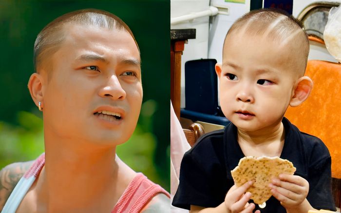 Nhóc tỳ nhà sao Việt 'chơi lớn' cạo đầu giống Duy Hưng trong Độc Đạo, danh tính gây bão