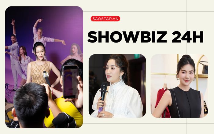 Showbiz 24h: Phương Oanh chiếm spotlight, sáng tỏ vụ việc nhạc sĩ Hồ Hoài Anh