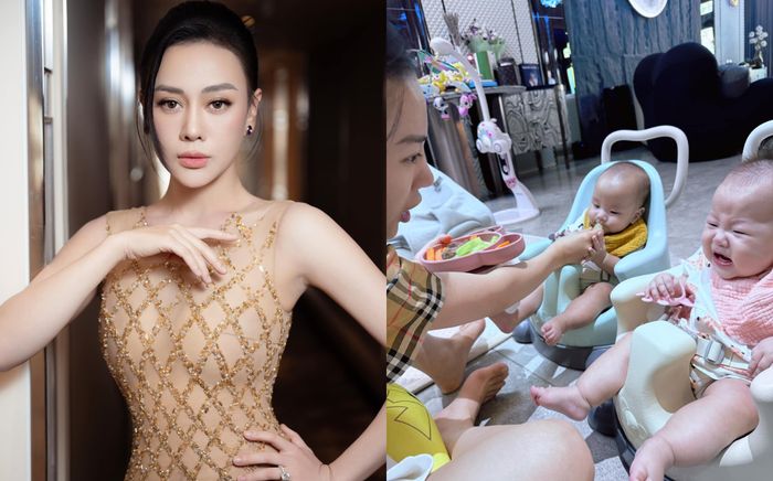 'Rũ bỏ' hình ảnh sang chảnh, Phương Oanh nay chăm con cực khéo