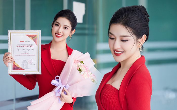 Á hậu Huyền My bất ngờ giành giải thưởng khi viết về Ký ức Hà Nội