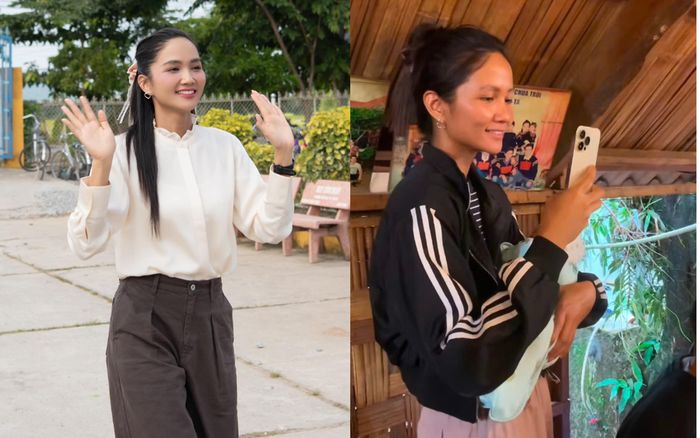 H'Hen Niê làm đầy tháng cho thành viên mới trong gia đình