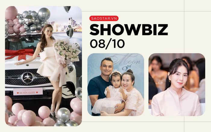 Showbiz 8/10: Huyền Lizzie tậu xế hộp, nữ ca sĩ chuẩn bị sinh con