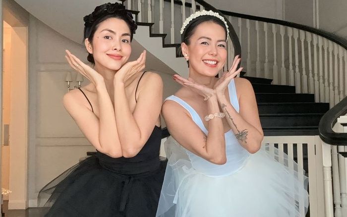 Tăng Thanh Hà khoe cặp 'kiếm Nhật' dài miên man bên trong biệt thự bề thế
