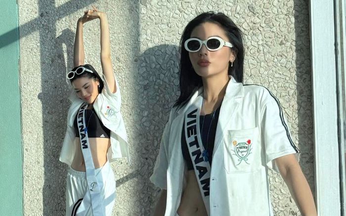 Kỳ Duyên khoe thần sắc tươi tắn, dồn hết năng lượng cho tổng duyệt