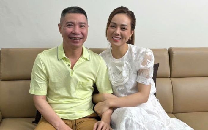 Vợ NSND Công Lý lên tiếng về thông tin đang mang thai