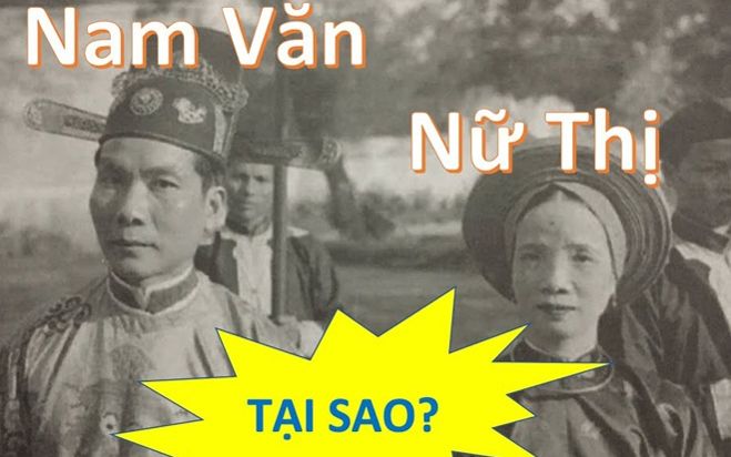Vì sao người Việt xưa đặt tên cho con thường đệm 'nam Văn, nữ Thị'?