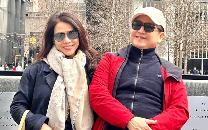 Ông trùm phim Độc Đạo lương hưu 10 triệu, yêu Á hậu kém 17 tuổi hết đi châu Âu tới đi Mỹ