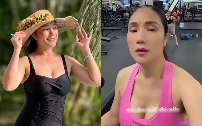 MC Cát Tường khoe sắc vóc căng tràn, quyến rũ ở tuổi U50