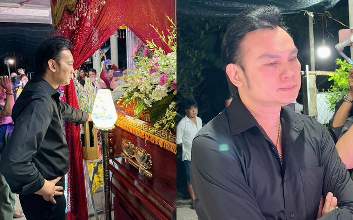 NSƯT Kim Tiểu Long bật khóc bên linh cữu con gái nuôi: 'Ba đến rồi nha...'