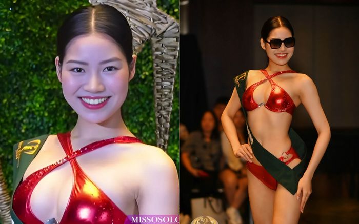 Đại diện Việt Nam diện bikini nóng bỏng, khoe mặt mộc ở Miss Earth 2024