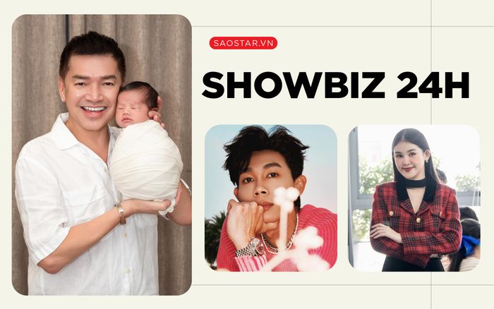 Showbiz 24h: Quang Minh thổn thức khi có con trai, Hồng Thanh công khai bạn gái lai Ấn
