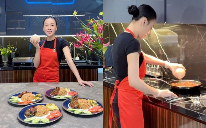 Phương Oanh tiếp tục khoe ảnh vào bếp, nói gì khi bị chê 'làm màu'?
