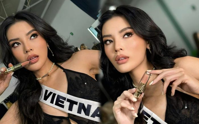 Hoa hậu Kỳ Duyên cực 'slay' với váy xuyên thấu hai dây gợi cảm