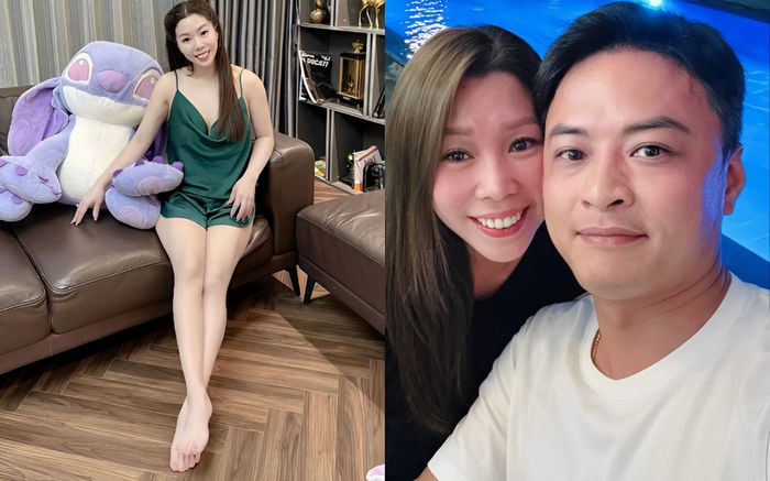 Vợ diễn viên Hồng Đăng khoe nhan sắc nóng bỏng trong bộ váy ngủ mỏng tang