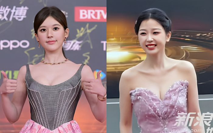 Diện váy khoét sâu o ép vòng 1, Triệu Lộ Tư nhận ngay cái kết đắng