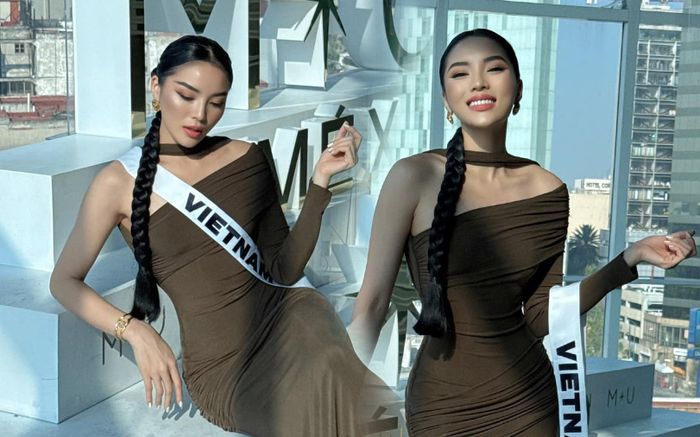 Kỳ Duyên tết tóc đuôi ngựa trổ tài bắn ảnh out trình tại Mexico