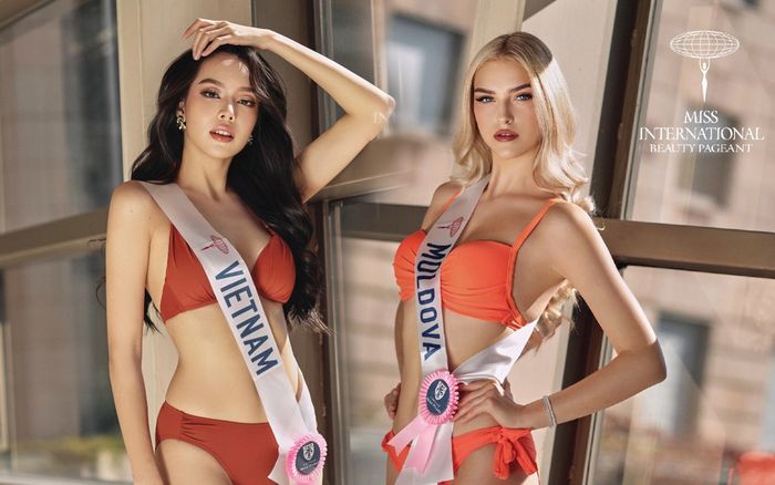 Hoa hậu Thanh Thủy khoe vẻ đẹp nóng bỏng cùng dàn thí sinh Miss International