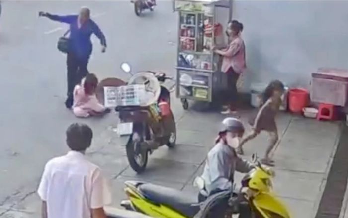 Hé lộ chân tướng vụ người phụ nữ đánh đập bé gái dã man giữa đường ở Vĩnh Long
