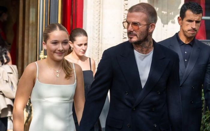 Con gái David Beckham 'thừa hưởng di sản' thời trang của mẹ