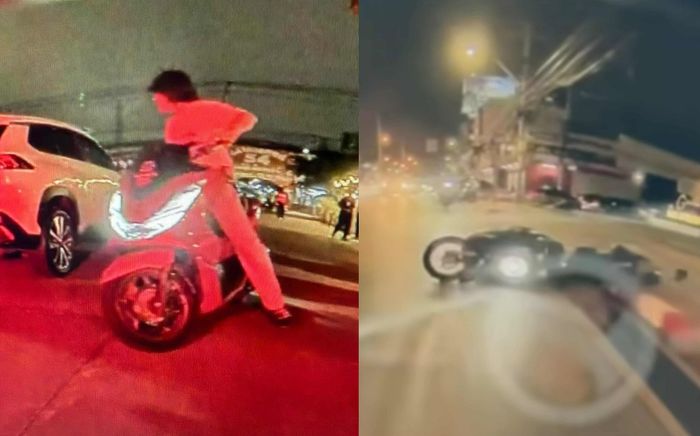 Nam ca sĩ bị mắng chửi giữa đường, nghi tông xe người dân rồi bỏ trốn