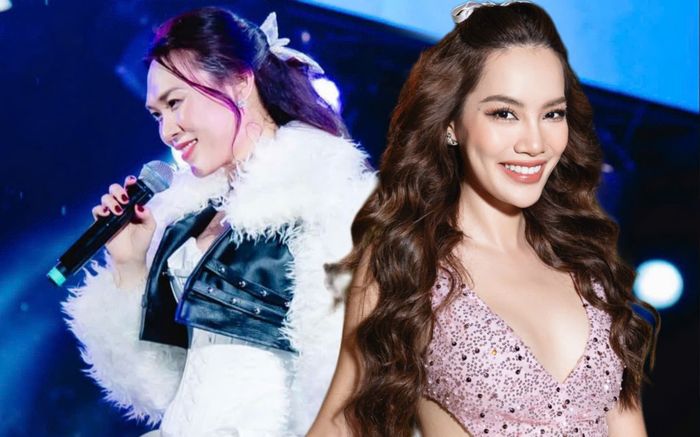 Lê Hoàng Phương 'đánh rơi' hình tượng Hoa hậu khi gặp Mỹ Tâm