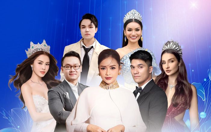 Hoa hậu, Á hậu quốc tế ngồi 'ghế nóng' chung kết Miss UEF 2024