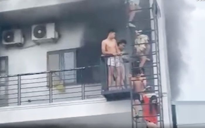 Nghẹt thở khoảnh khắc sinh tử của các nạn nhân trong vụ cháy nhà trọ ở TP HCM