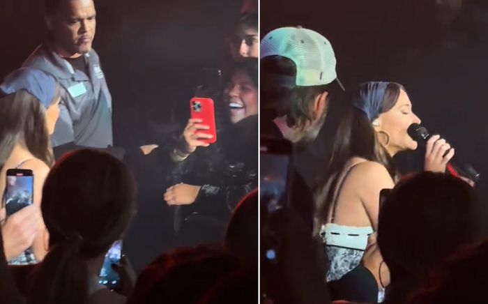 Nữ ca sĩ buông lời mắng chửi khi bị khán giả 'động tay' trong lúc biểu diễn