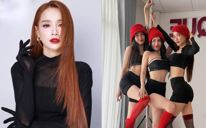 Nhã Phương diện đồ ngắn cũn cỡn cạnh hội chị em, khoe khéo một chi tiết