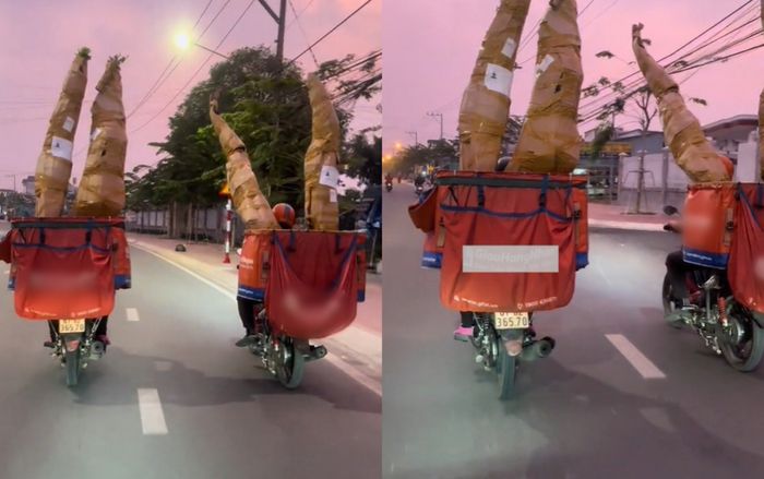 Những pha giao hàng khó đỡ của shipper được 'camera đường phố' ghi lại