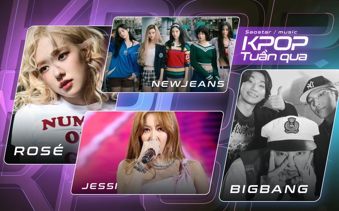Kpop tuần qua: Rosé 'gây sốt' toàn cầu, NewJeans bị kiện