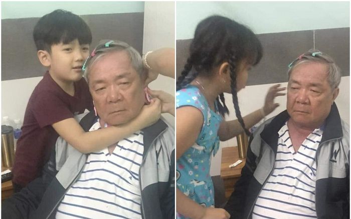 Các cháu ở thành phố về chơi Tết vài hôm, gương mặt ông ngoại dần mất đi nụ cười
