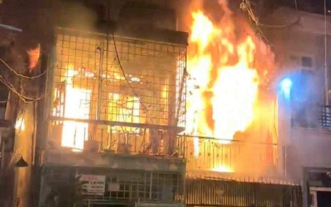 Công an thông tin vụ cháy nhà trong hẻm ở TP.HCM làm 4 người tử vong