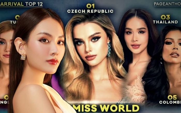 Mai Phương lọt Top 12 thí sinh nổi bật nhất Miss World 2023