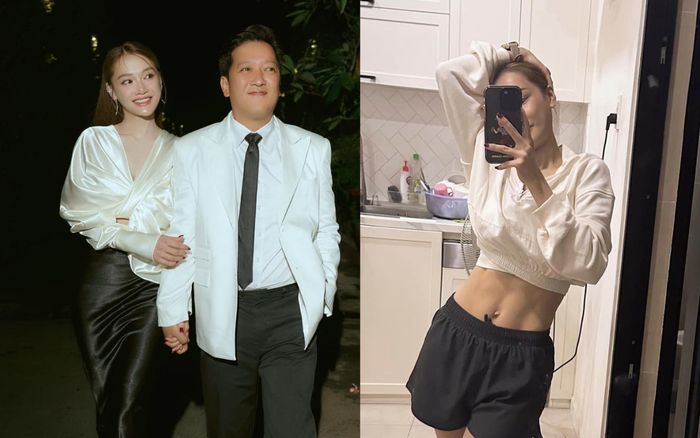 Nhã Phương bình thản 'độ body', khoe cơ bụng lộ rõ múi