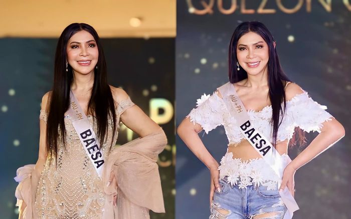 Thí sinh U70 của Hoa hậu Hoàn vũ Philippines thể hiện catwalk: Thần thái 10 điểm nhưng còn đơ