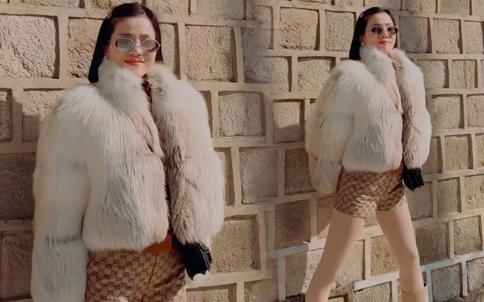 Ngắm món đồ được Lệ Quyên cực ưu ái giữa tiết trời 0 độ Hàn Quốc