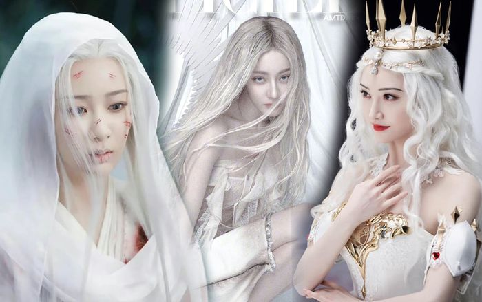 Địch Lệ Nhiệt Ba xứng phong thần khi hóa thiên thần tóc trắng, lấn át Dương Tử - Cảnh Điềm?