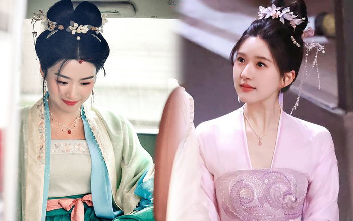 Cùng một kiểu tạo hình, con gái cưng của Vu Chính đẹp thế nào mà được khen áp đảo Triệu Lộ Tư?